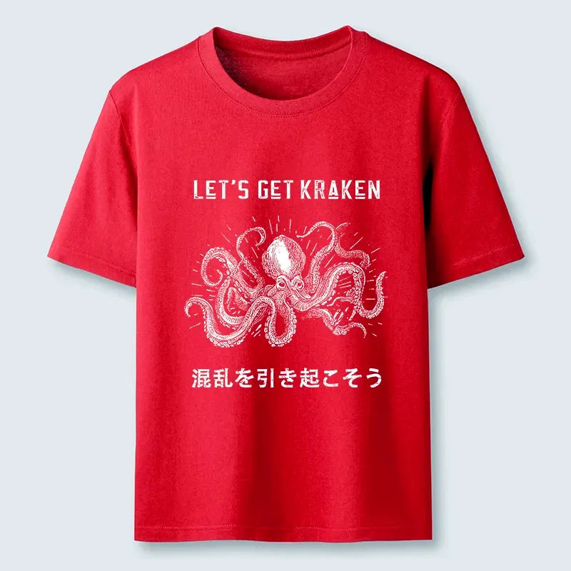 Let's get kraken funny t-shirt