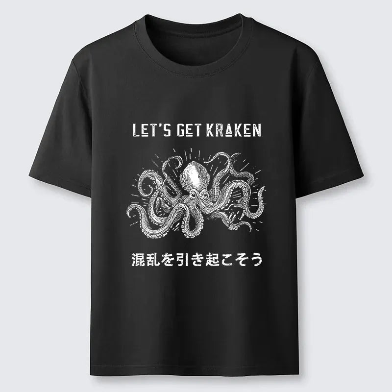 Let's get kraken funny t-shirt