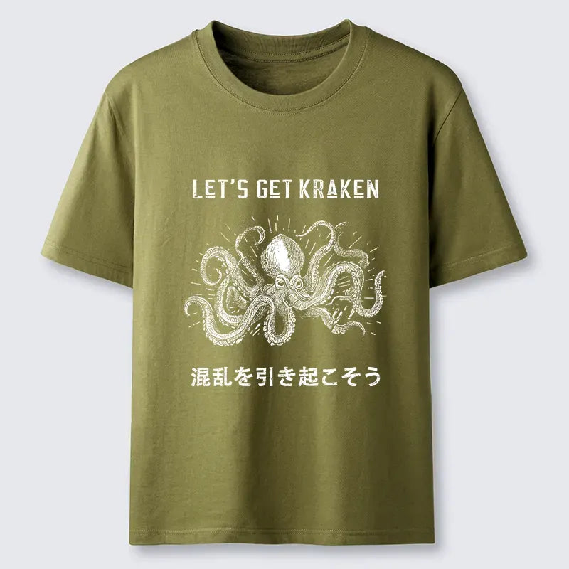Let's get kraken funny t-shirt
