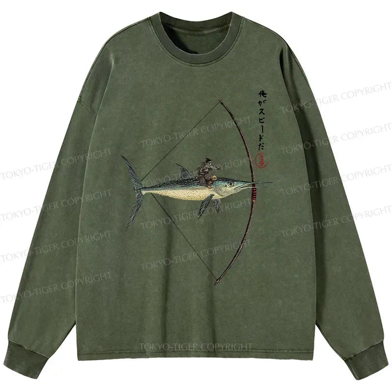 Vintage Japanese Streetwear Long Sleeve
