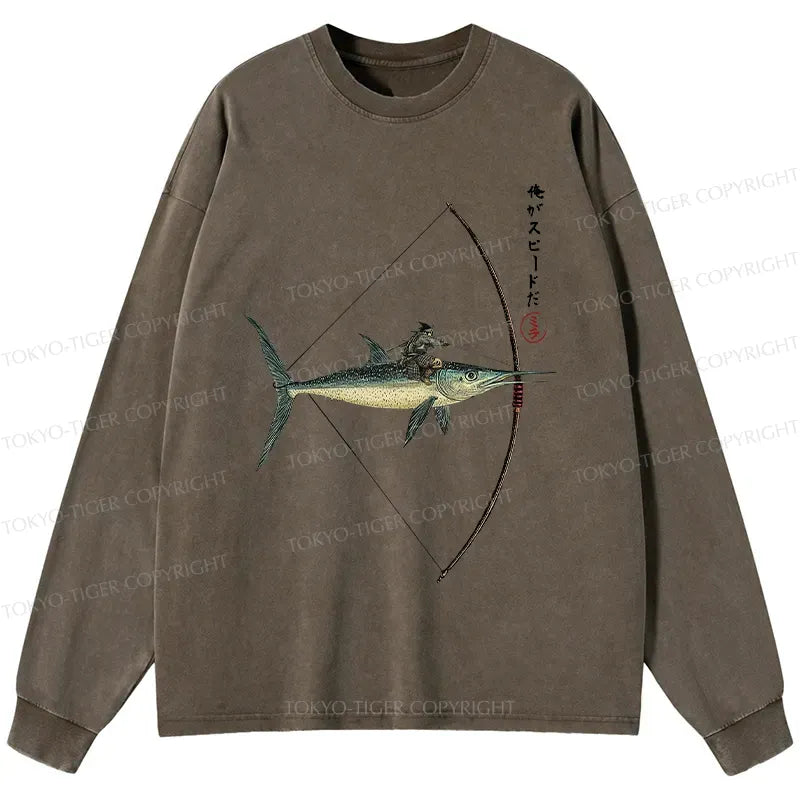 Vintage Japanese Streetwear Long Sleeve