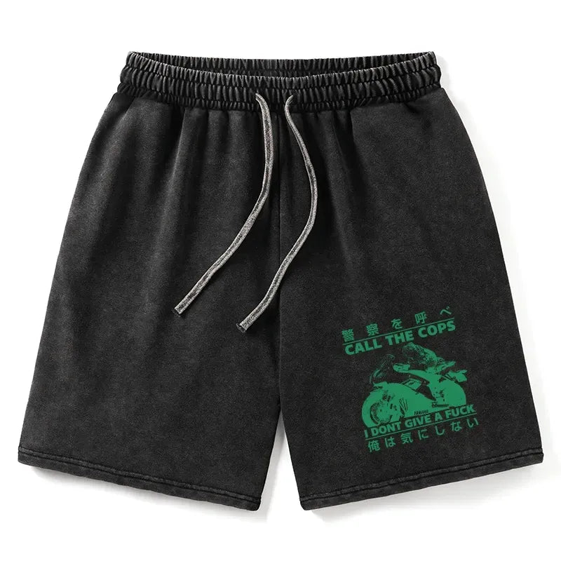 funny frog motorcycle shorts free shipping
