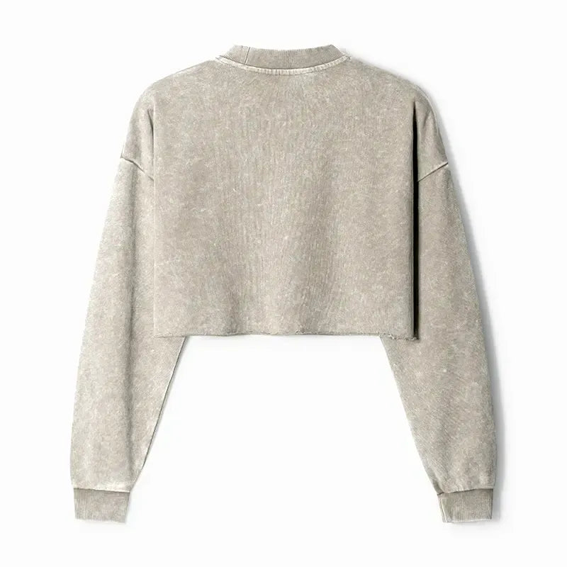 Best Seller Funny Japanese Crop Sweatshirt