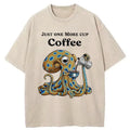 Japanese Vintage Washed T-Shirt for Daily Wear