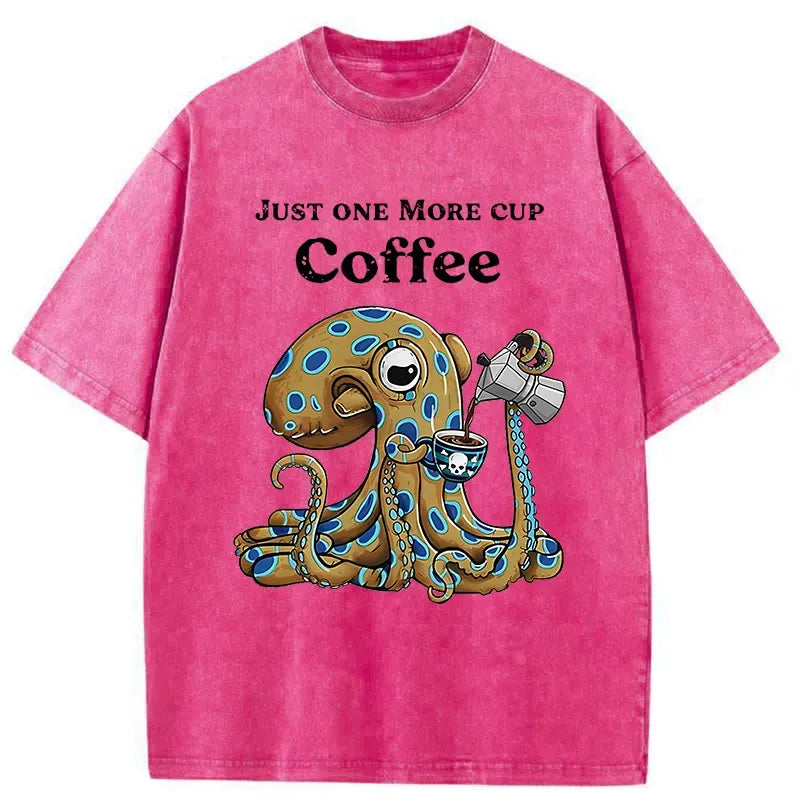 Kyoto-Lion Poisoned Coffee Washed T-Shirt