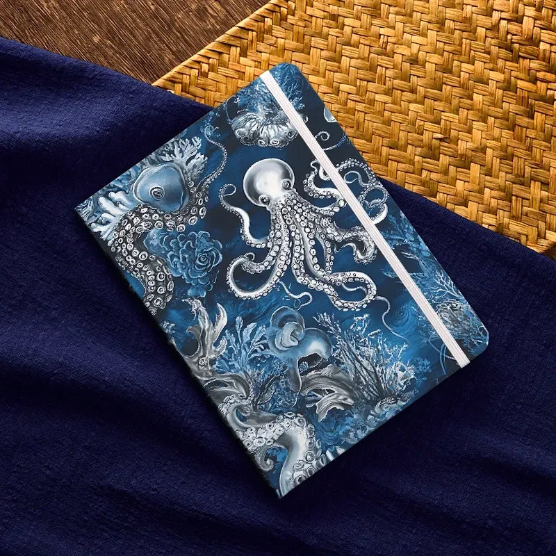 Ukiyo-e Octopus Notebook for Travel