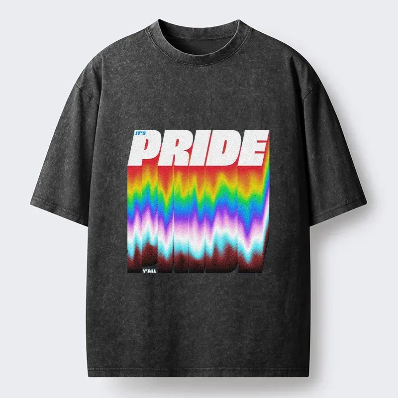 Unisex Rainbow Base T-Shirt for Summer