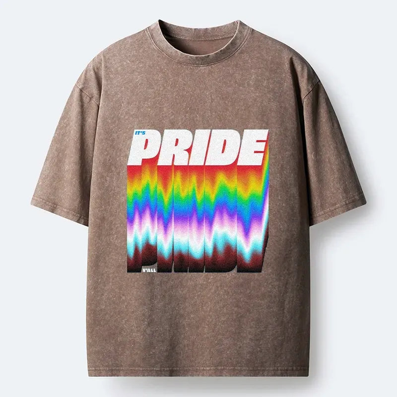 Unisex Rainbow Base T-Shirt for Summer