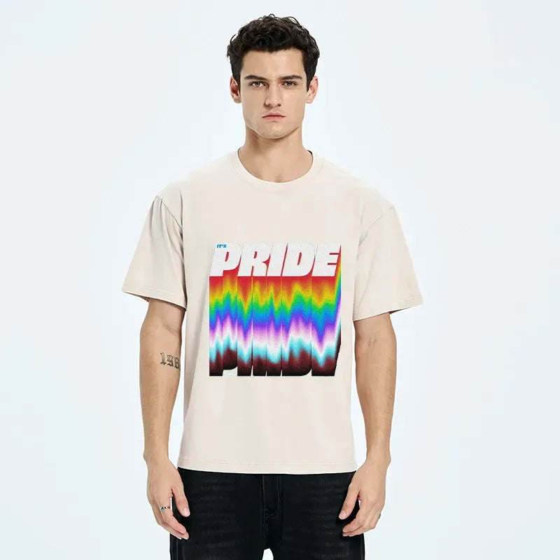 Japanese Vintage Rainbow Washed T-Shirt