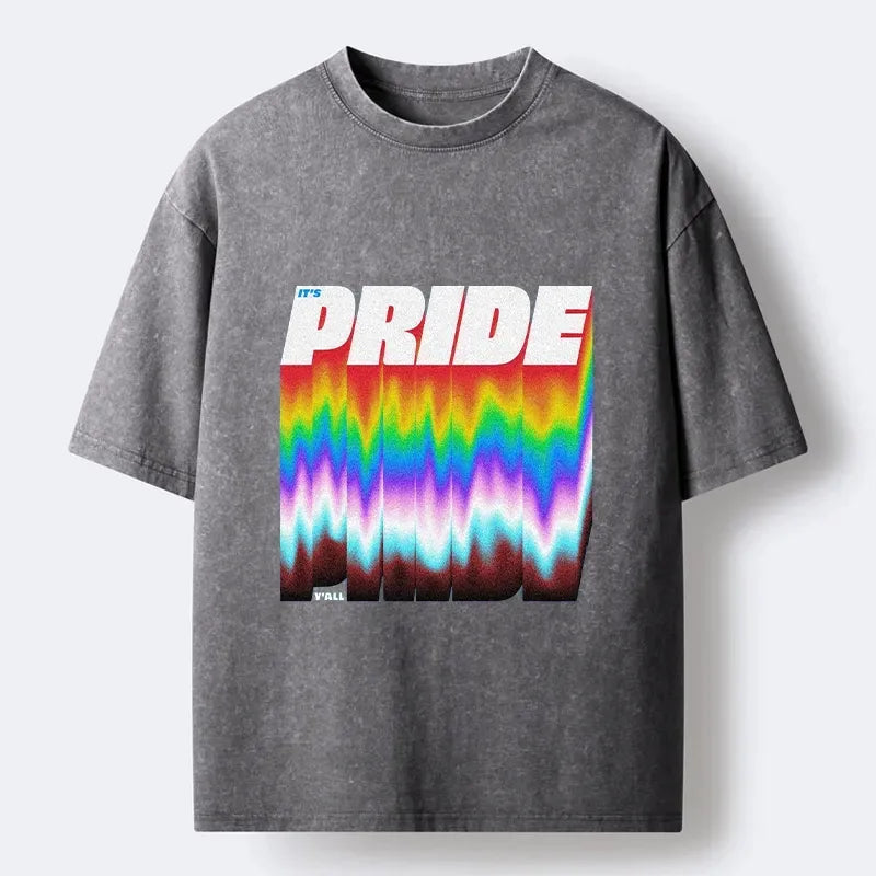 Unisex Rainbow Base T-Shirt for Summer