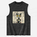 Kyoto-Lion Robot Cat Washed Tank
