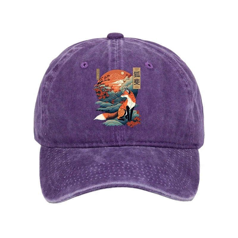 Vintage Washed Cap for Summer