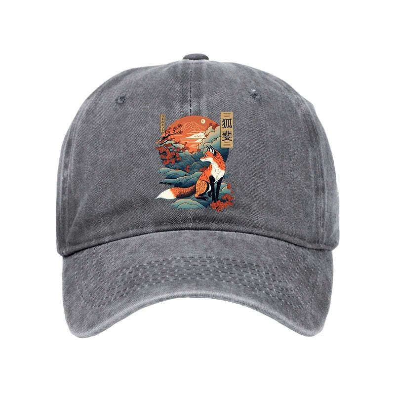 Unisex Japanese Fox Cap on Sale