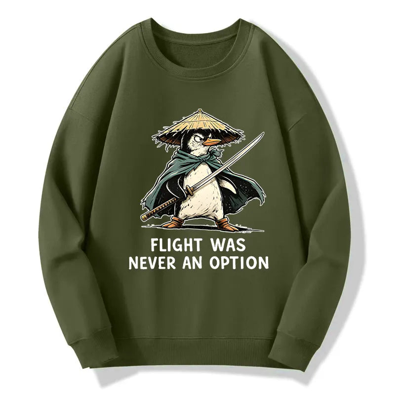 Kyoto-Lion Samurai Penguin Classic Sweatshirt