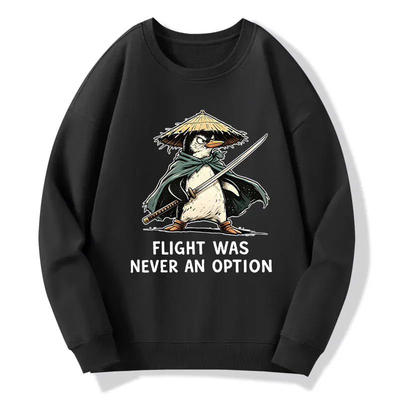 Kyoto-Lion Samurai Penguin Classic Sweatshirt