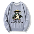 Kyoto-Lion Samurai Penguin Classic Sweatshirt