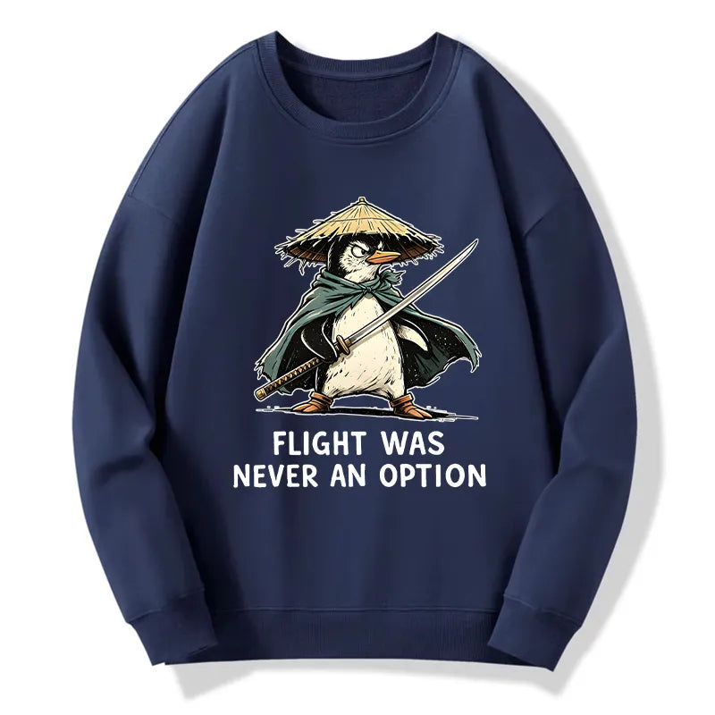 Kyoto-Lion Samurai Penguin Classic Sweatshirt