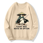 Kyoto-Lion Samurai Penguin Classic Sweatshirt