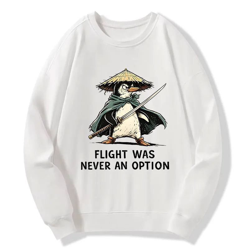 Kyoto-Lion Samurai Penguin Classic Sweatshirt