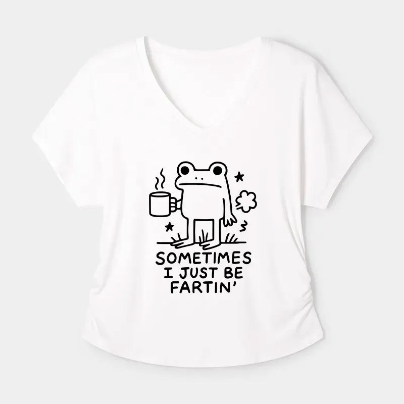 Japanese frog t-shirt on sale for women