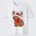 Kyoto-Lion Cute Christmas Capybara Classic T-Shirt