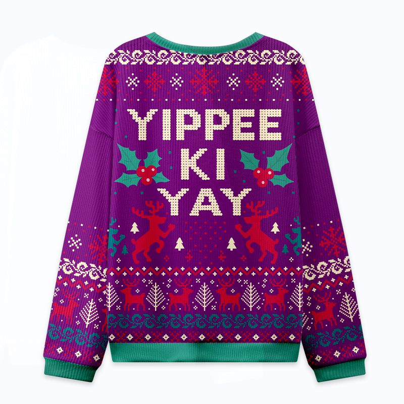 japanese ugly christmas sweatshirt for men