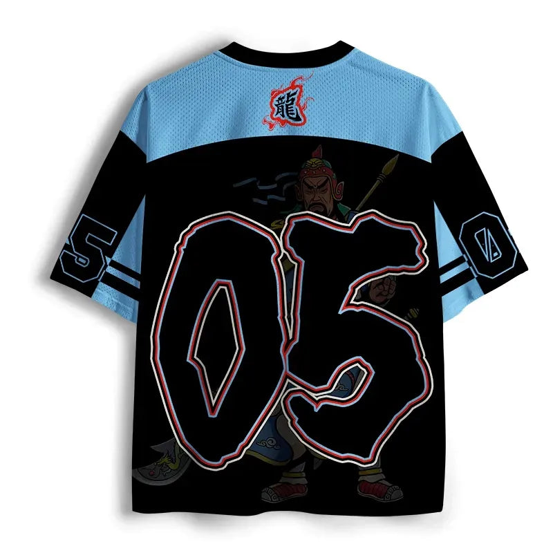 Breathable Mesh Jersey for Summer Sports