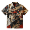 kyoto lion print shirt for streetwear