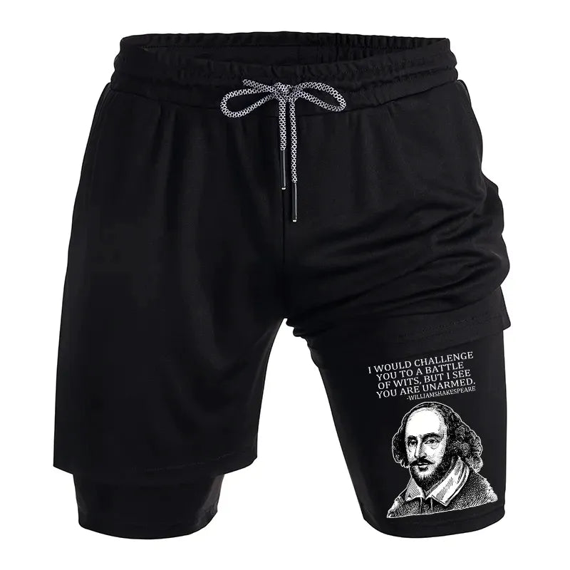 Vintage Ukiyo-e Shorts for Summer