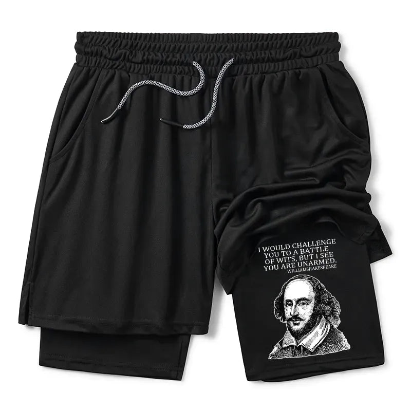 Kyoto-Lion Your Intelligence Is Inferior To Mine Training Shorts
