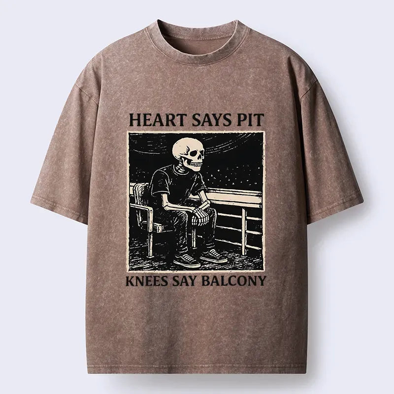 Washed Japanese Unisex T-Shirt for Summer