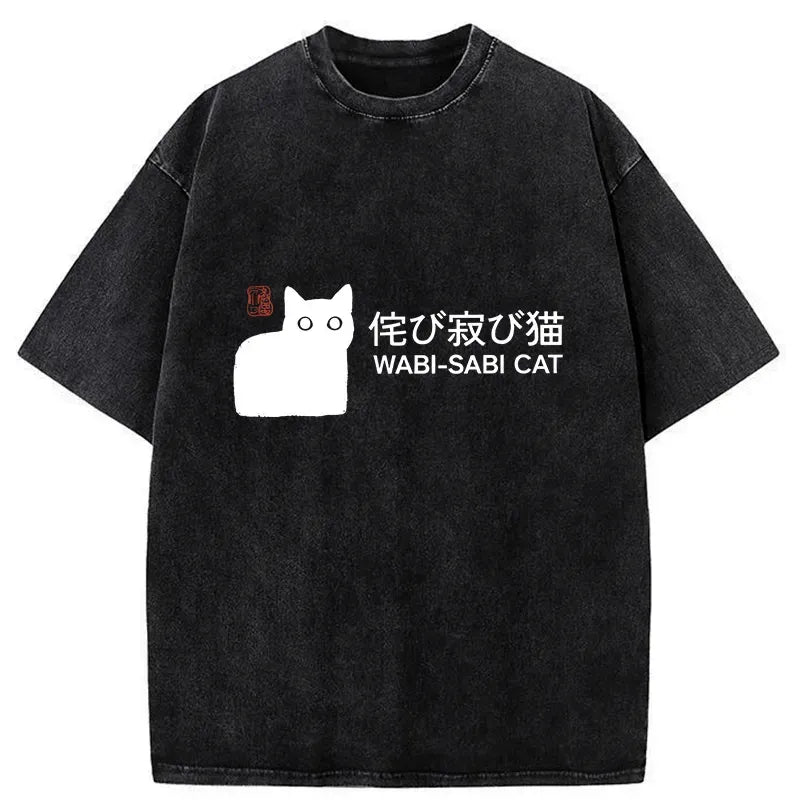 Kyoto-Lion Cat T-Shirt for Daily Wear