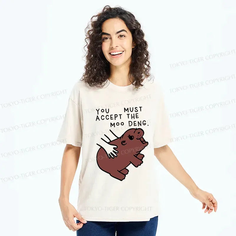 Moo Deng Funny T-Shirt Gift Idea