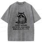 Japanese Vintage Raccoon T-Shirt