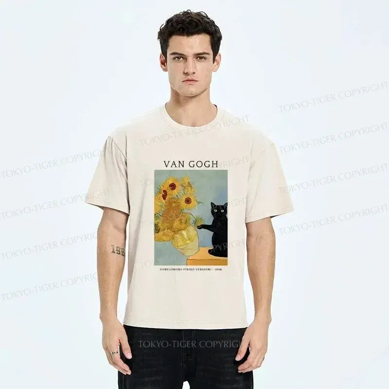 japanese black cat t-shirt best seller