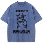 lactose intolerance funny tee for summer