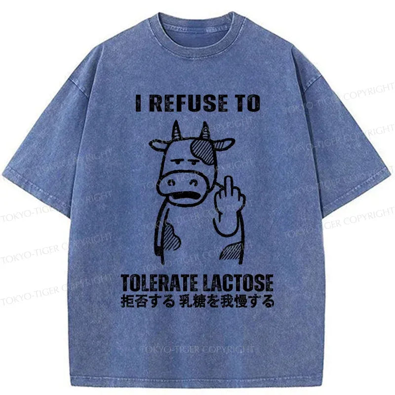 lactose intolerance funny tee for summer