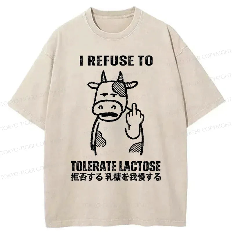 lactose intolerance funny tee for summer