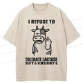 lactose intolerance funny tee for summer