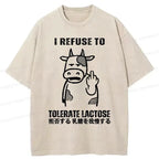 lactose intolerance funny tee for summer