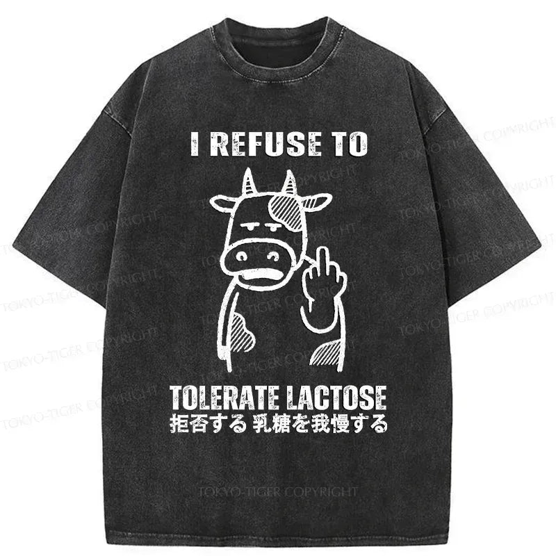 lactose intolerance funny tee for summer