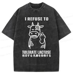 lactose intolerance funny tee for summer