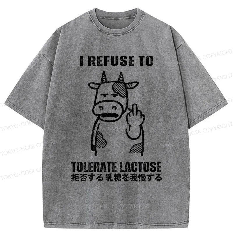 lactose intolerance funny tee for summer