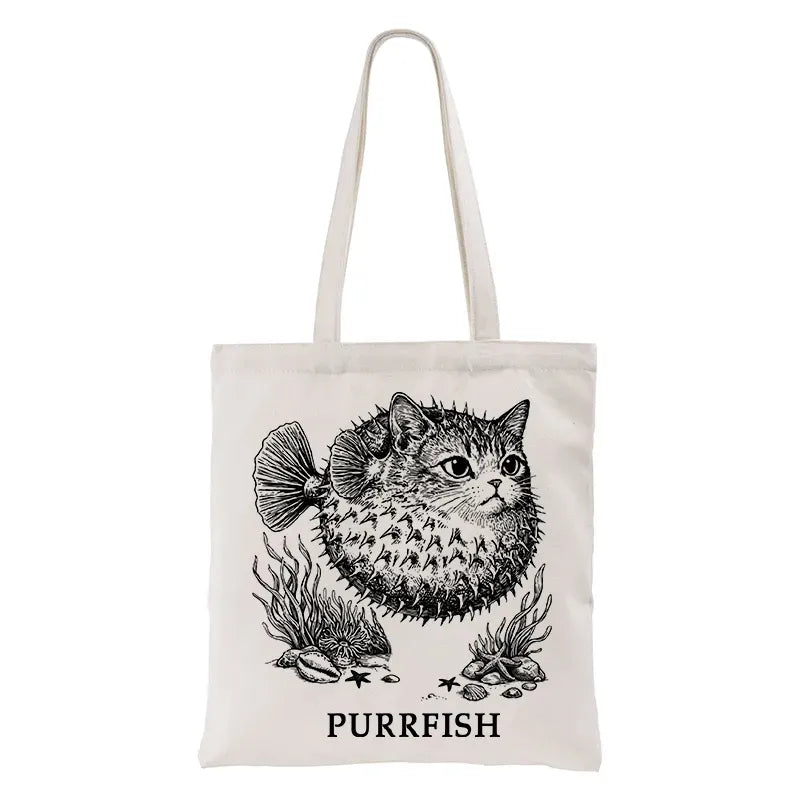 Japanese canvas tote bag for everyday