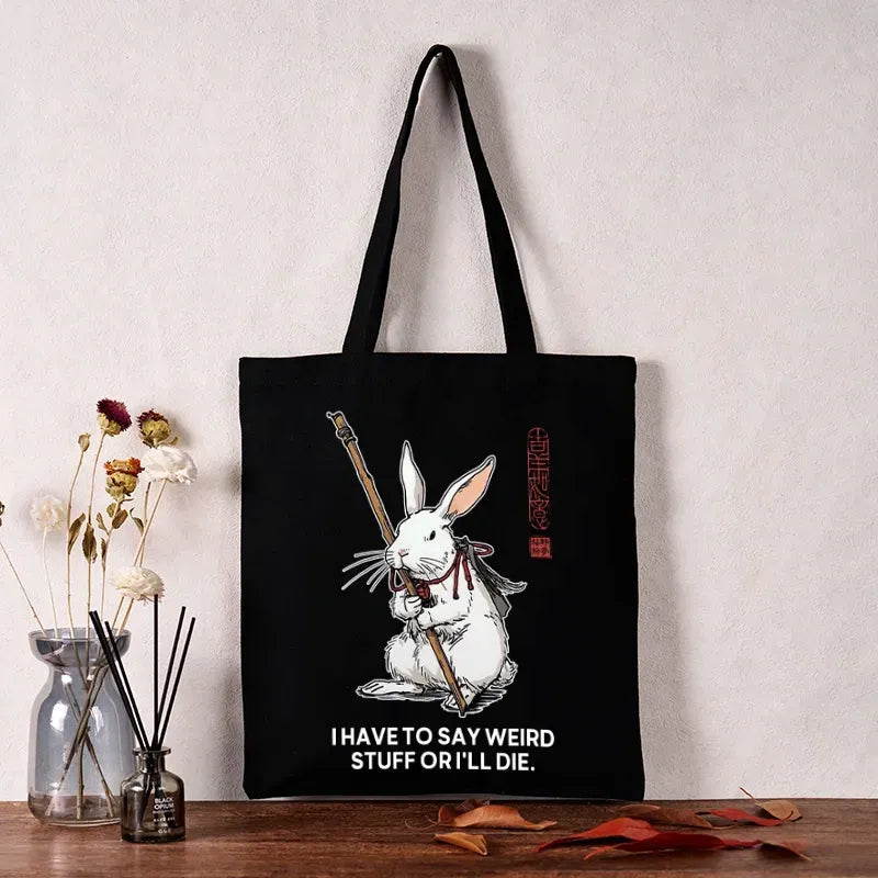 Best Seller Japanese Rabbit Tote Bag