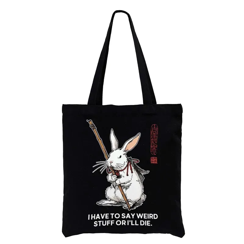 Best Seller Japanese Rabbit Tote Bag