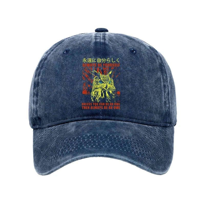 Kyoto-Lion Always Be Yourself Japanese Washed Cap