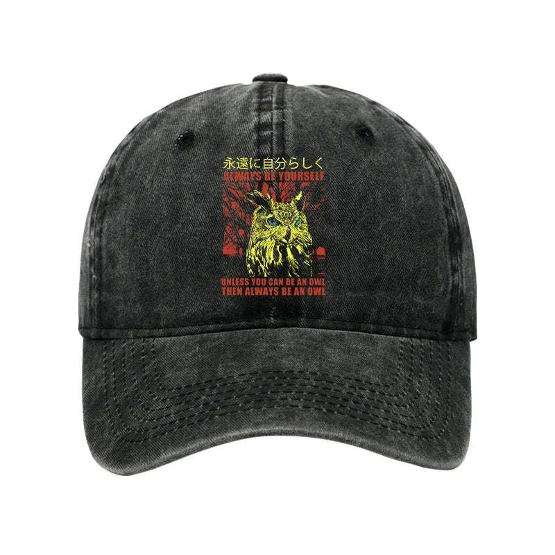Kyoto-Lion Always Be Yourself Japanese Washed Cap