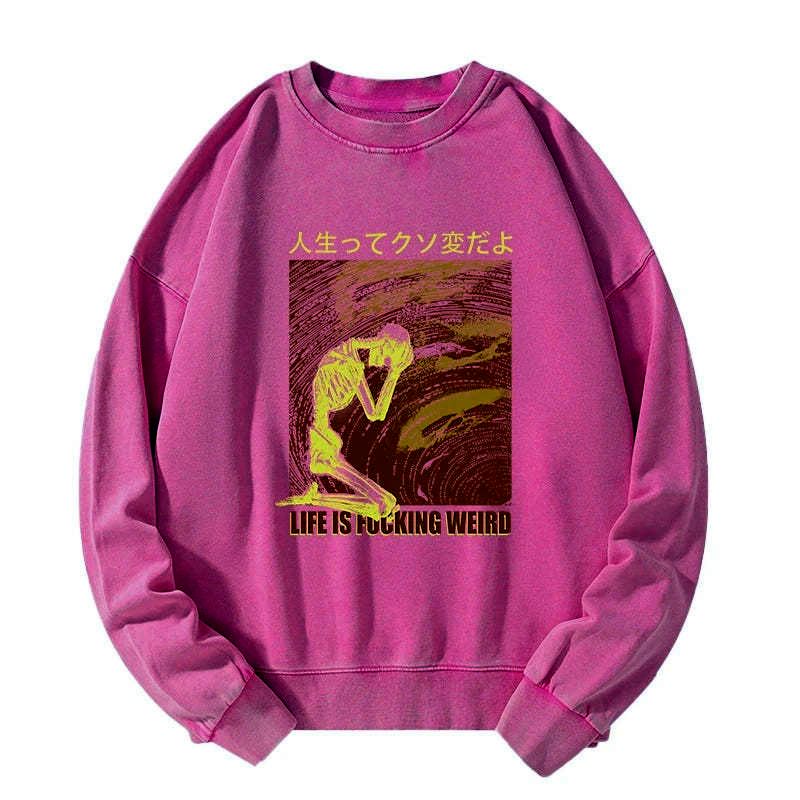 kyoto lion washed sweatshirt free shipping