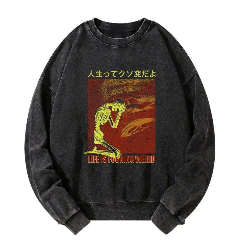 kyoto lion washed sweatshirt free shipping
